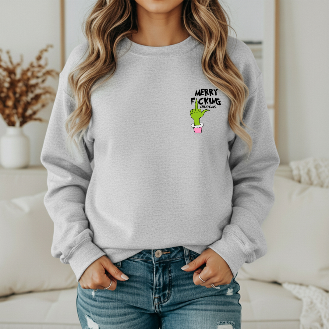 Crewneck- Merry Fucking Christmas
